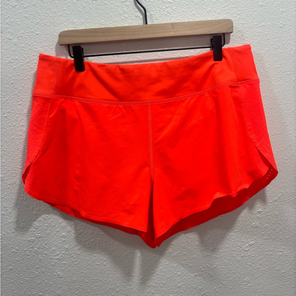 Athleta Vibrant Orange Athletic Shorts